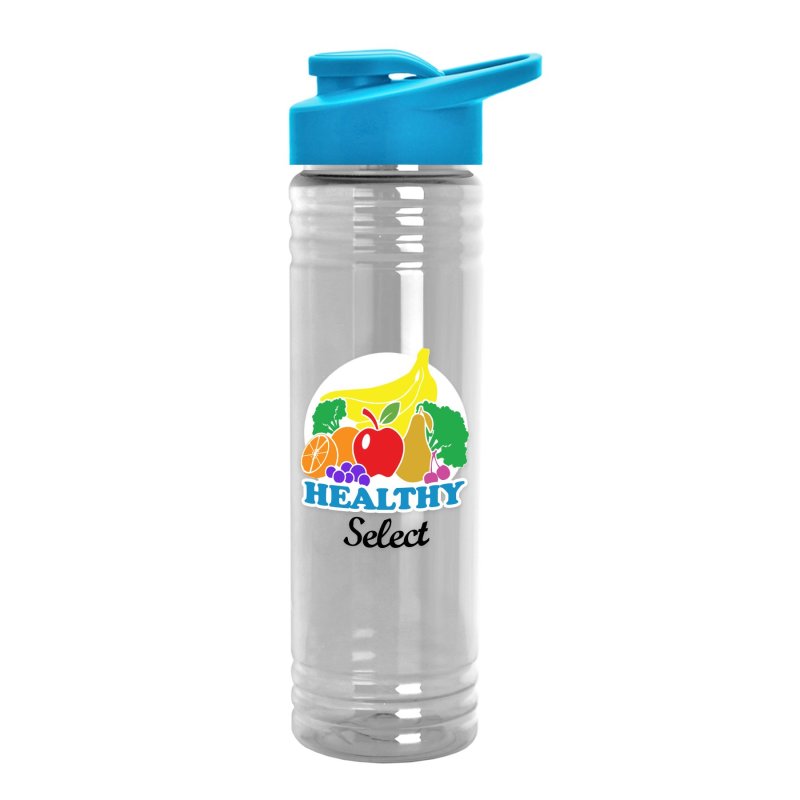 Garyline® Slim Fit Bottle with Drink-Thru Lid - 24 oz. 2 Garyline® Slim Fit Bottle with Drink-Thru Lid - 24 oz. 2