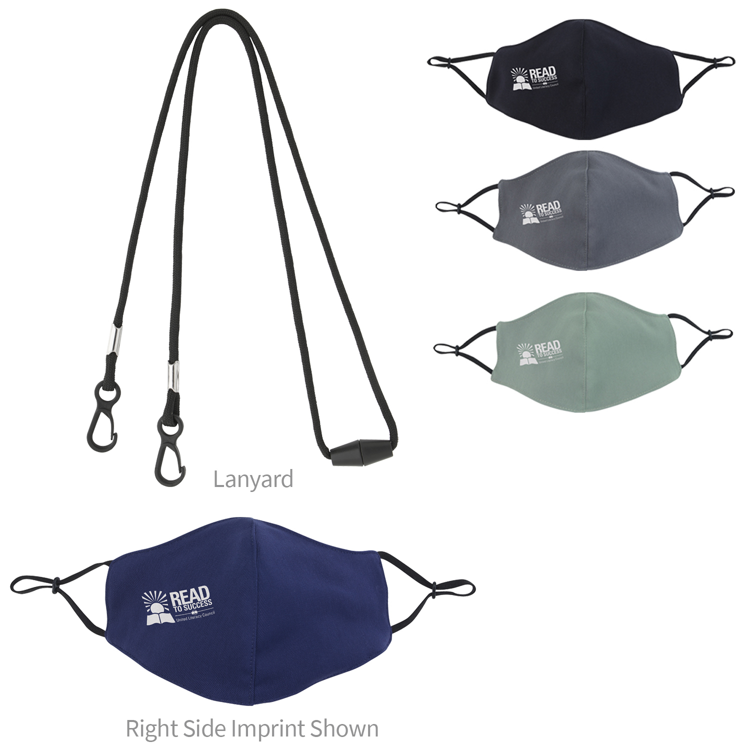 Good Value™ Comfy Youth Face Mask & Lanyard Kit 2