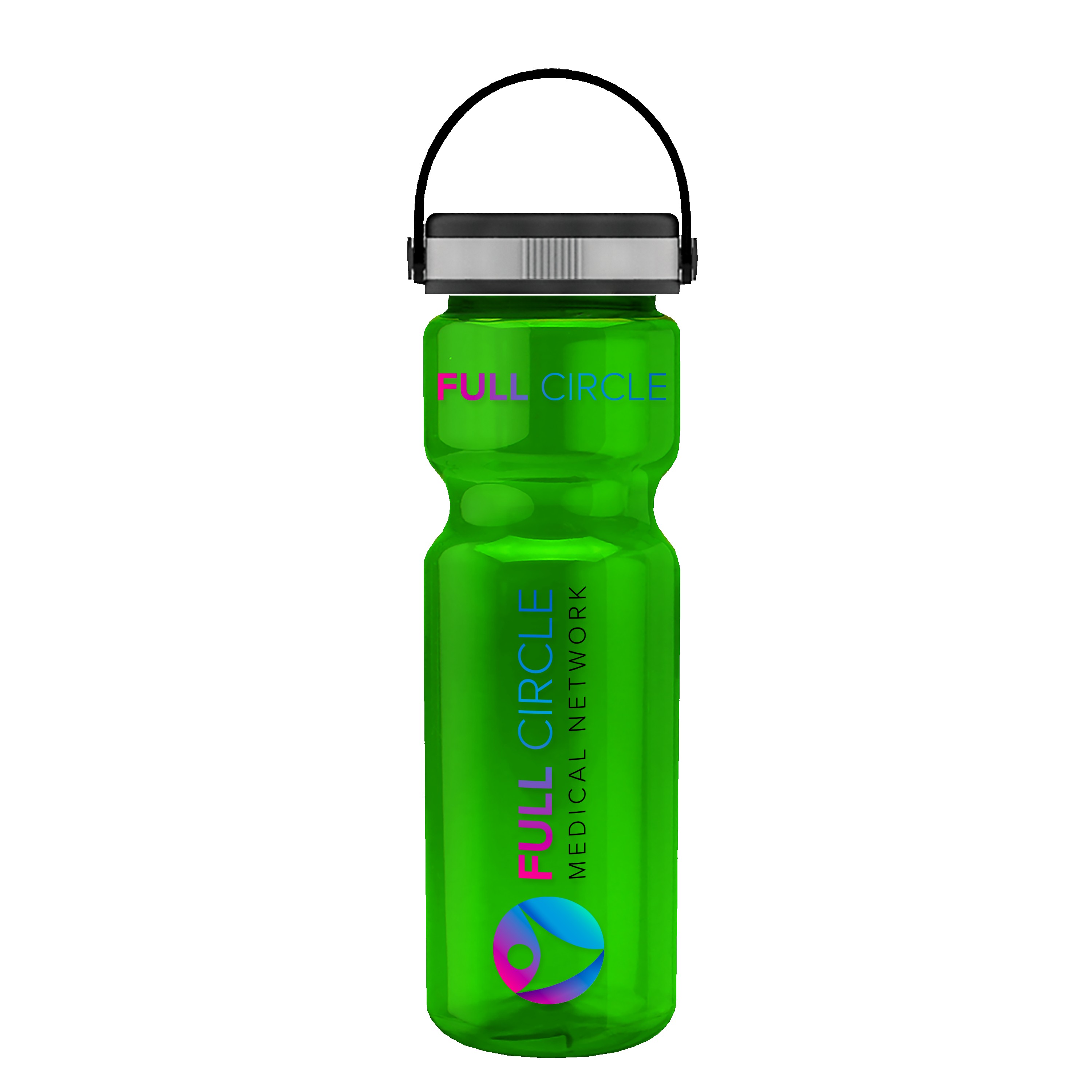 Garyline® Champ Recycled Bottle with Grip Lid - 28 oz. 2