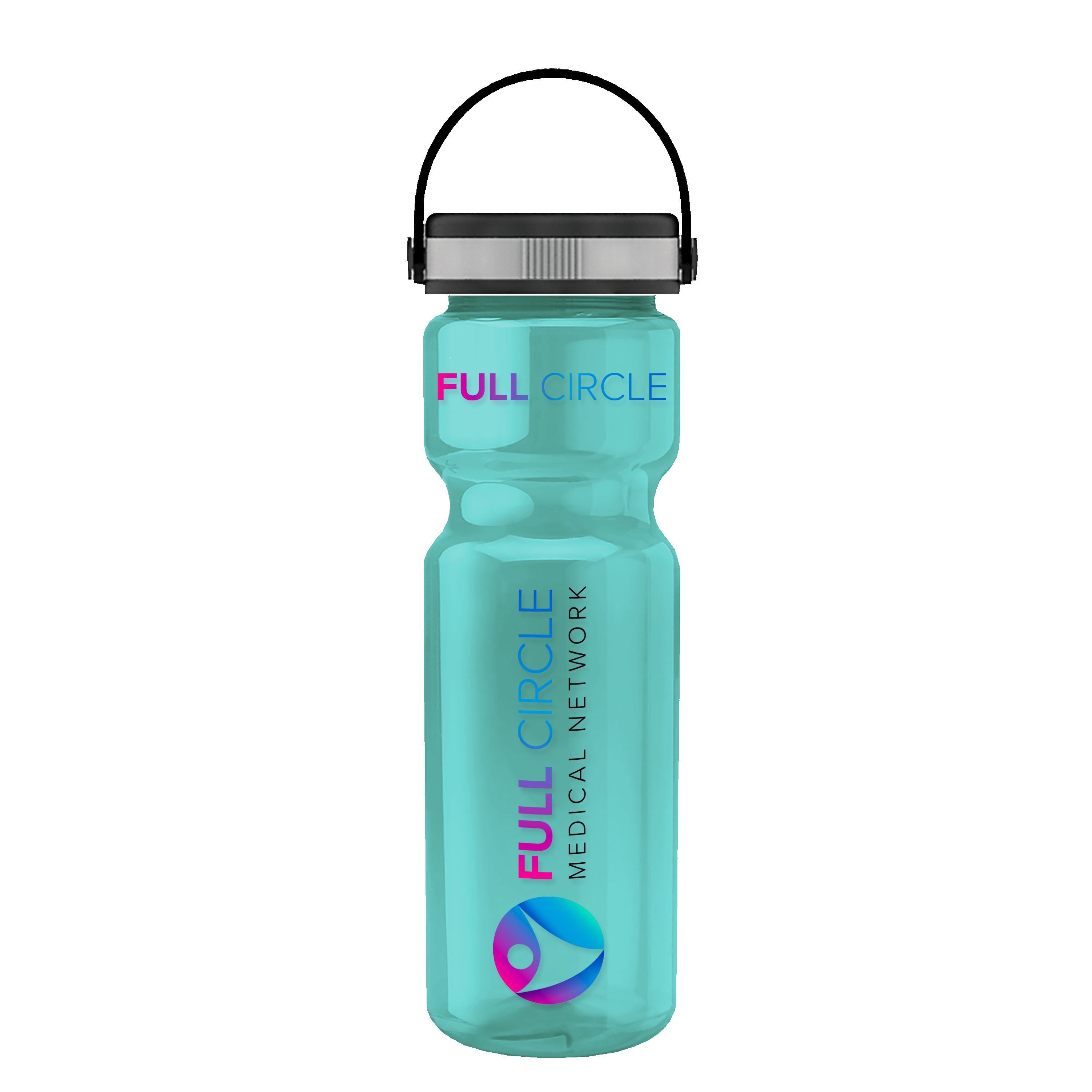 Garyline® Champ Recycled Bottle with Grip Lid - 28 oz. 2