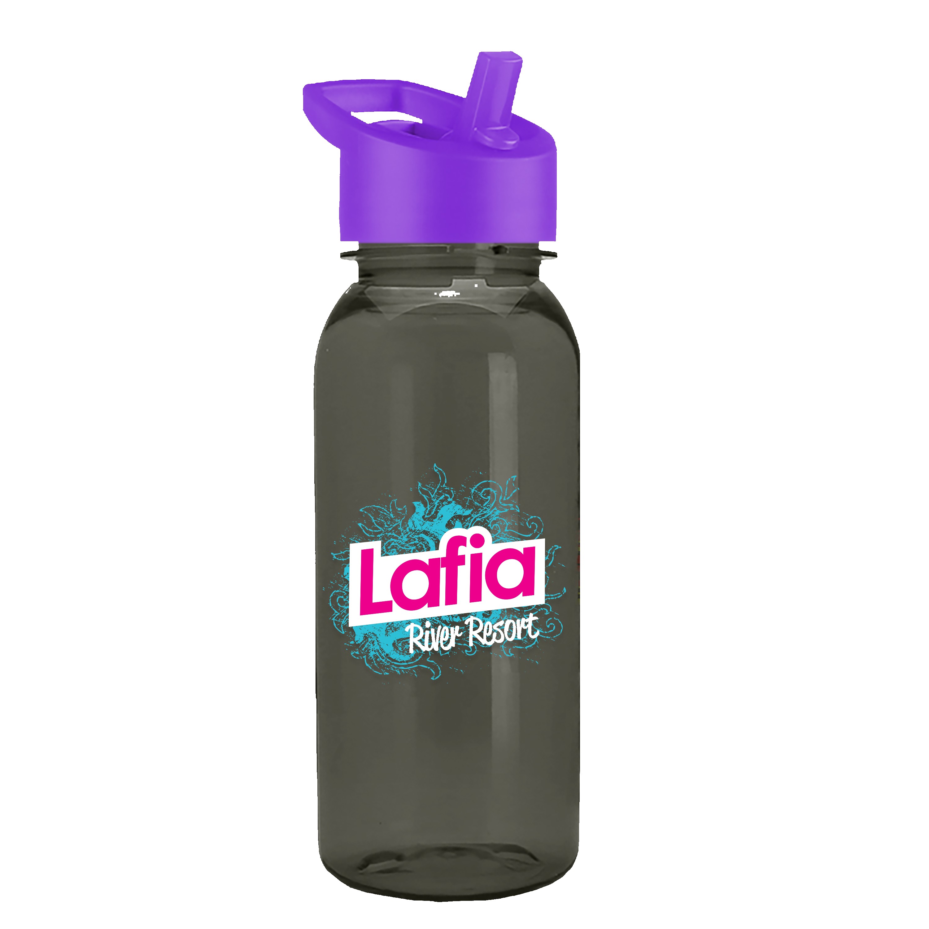 Garyline® Cadet Tritan® Bottle with Flip-Straw Lid - 18 oz. 2
