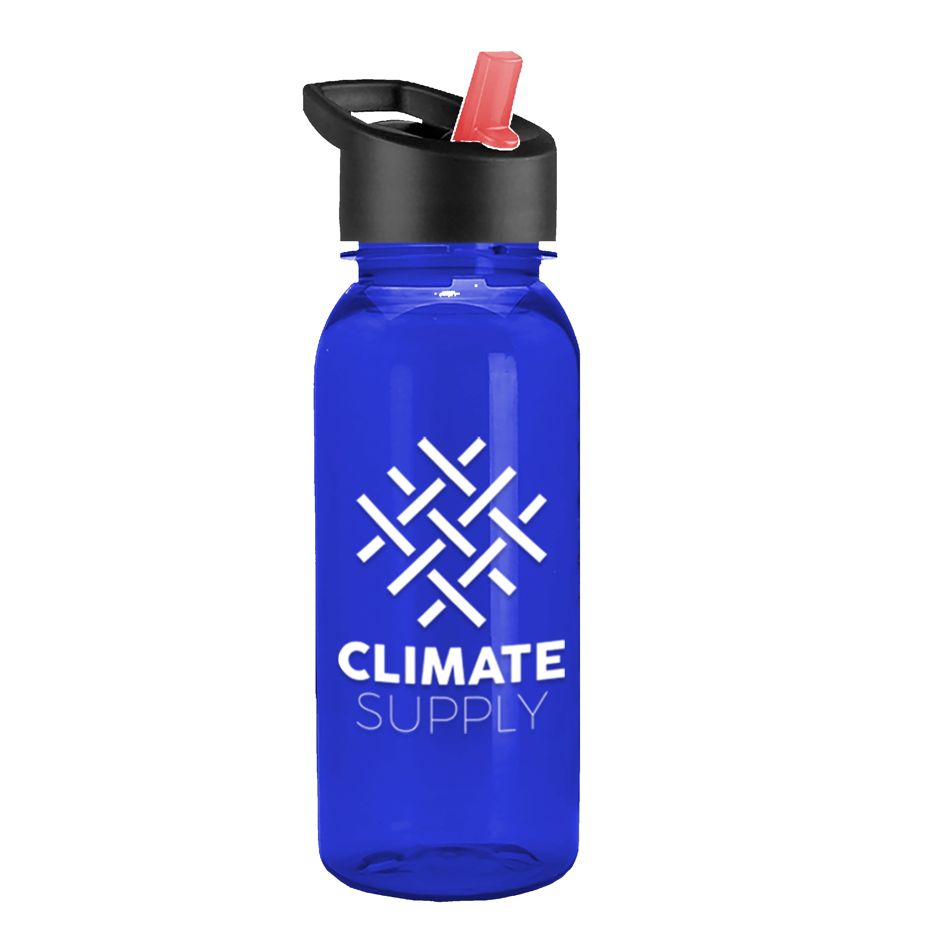 Garyline® Cadet Tritan® Bottle with Flip-Straw Lid - 18 oz. 2