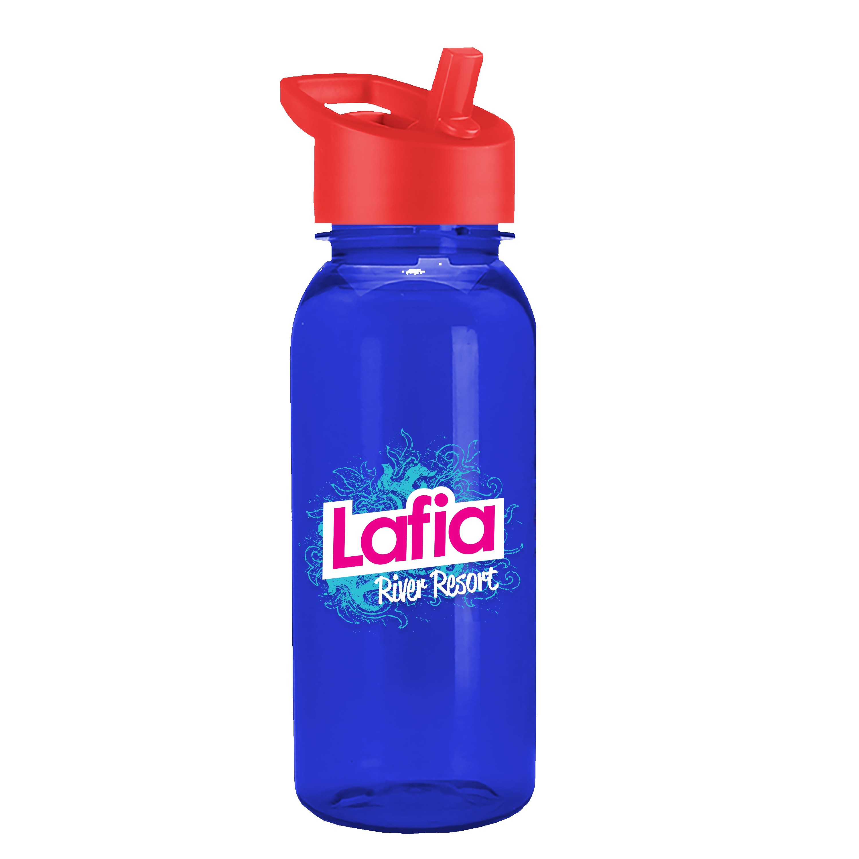 Garyline® Cadet Tritan® Bottle with Flip-Straw Lid - 18 oz. 2