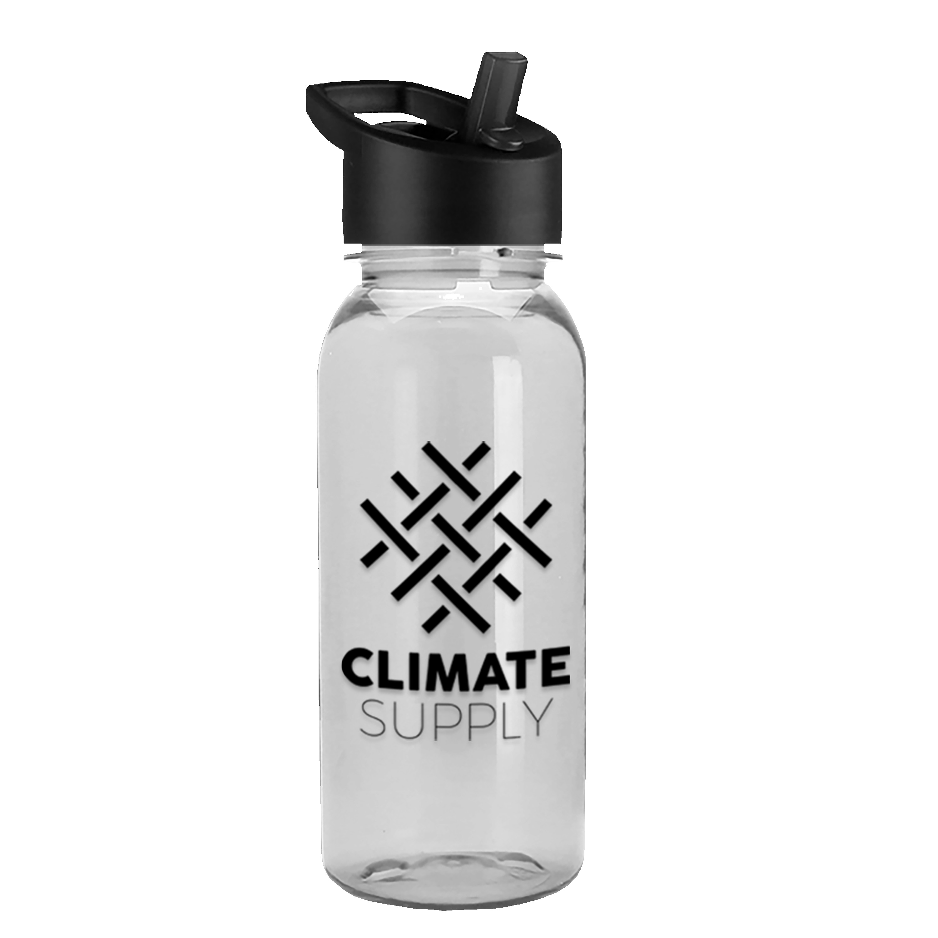 Garyline® Cadet Tritan® Bottle with Flip-Straw Lid - 18 oz. 2