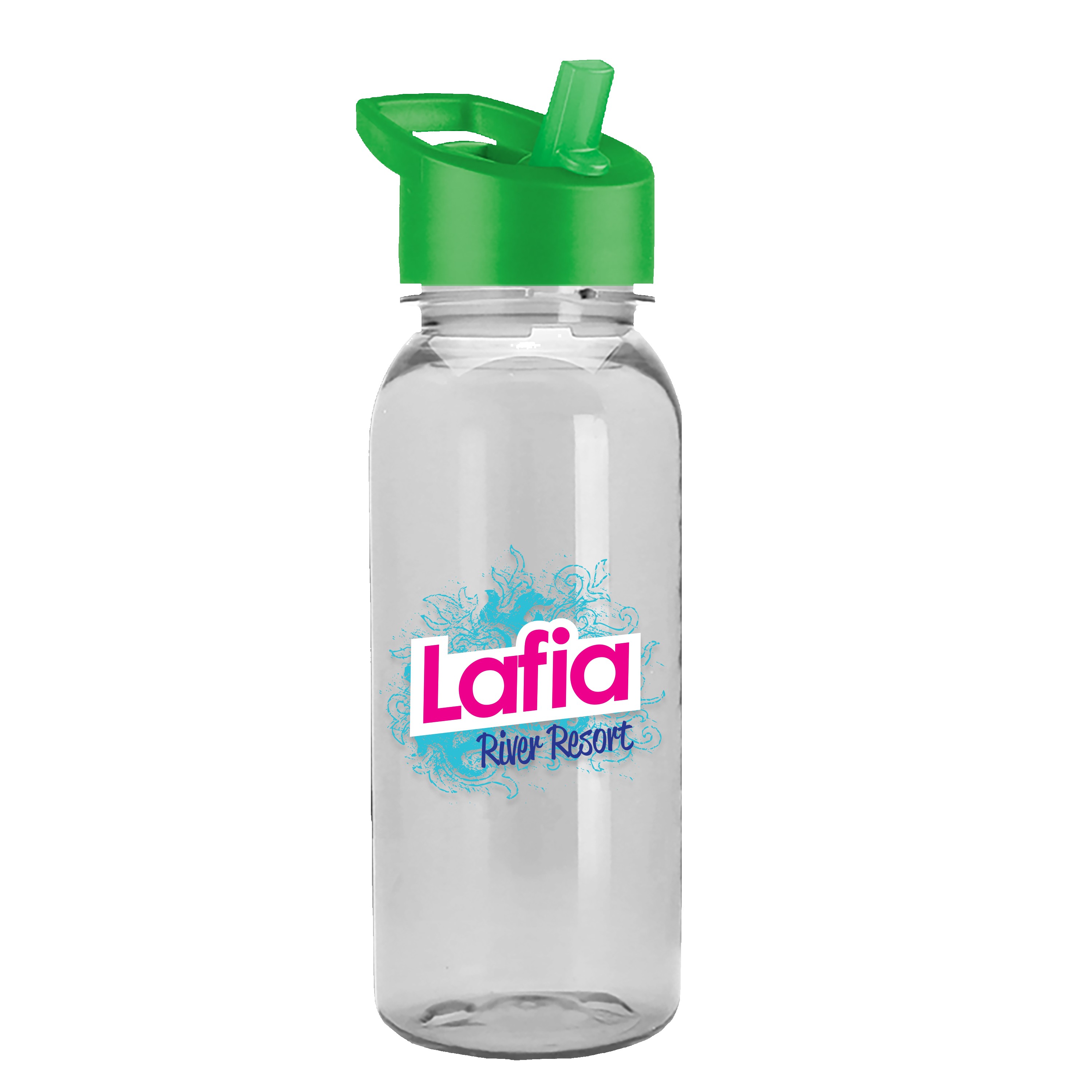 Garyline® Cadet Tritan® Bottle with Flip-Straw Lid - 18 oz. 2