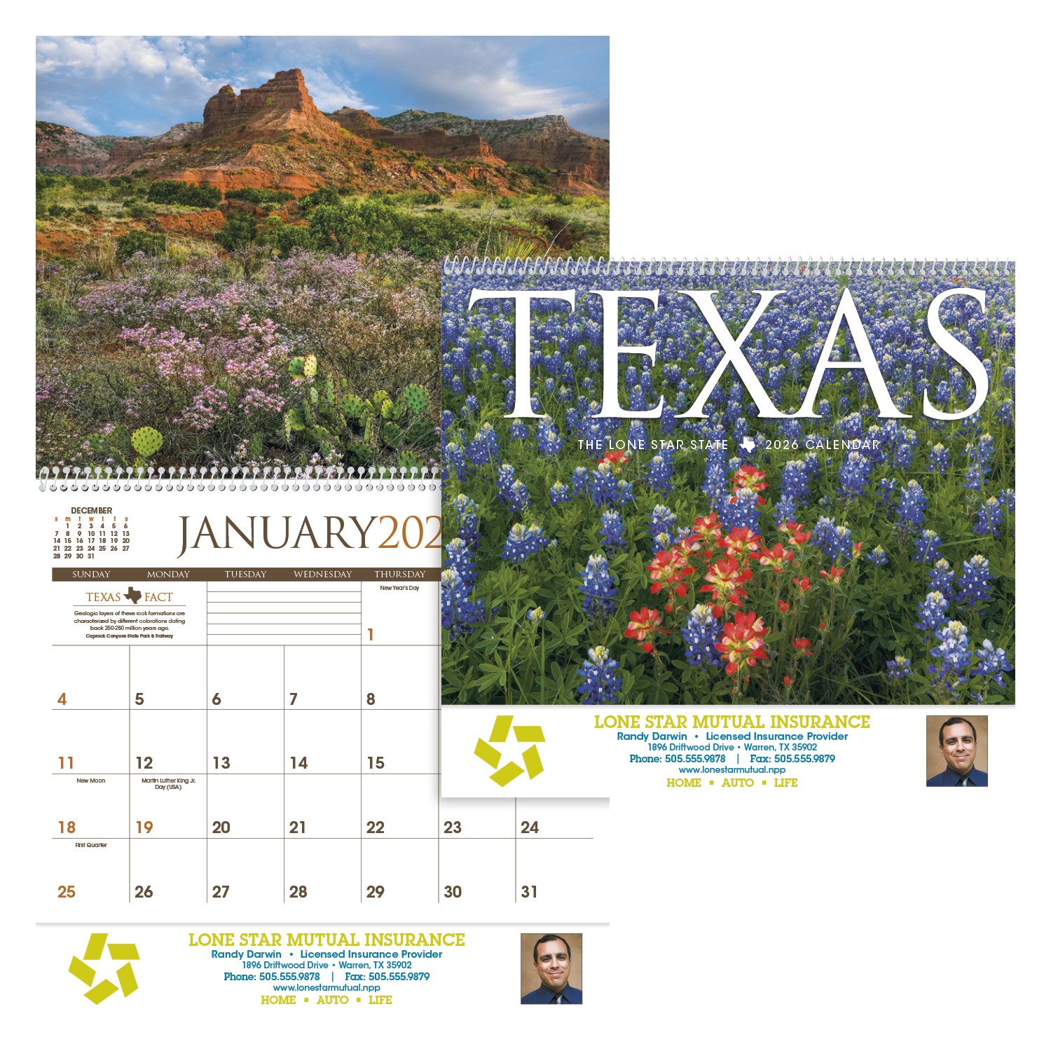 Triumph® Calendars Texas Calendar 2