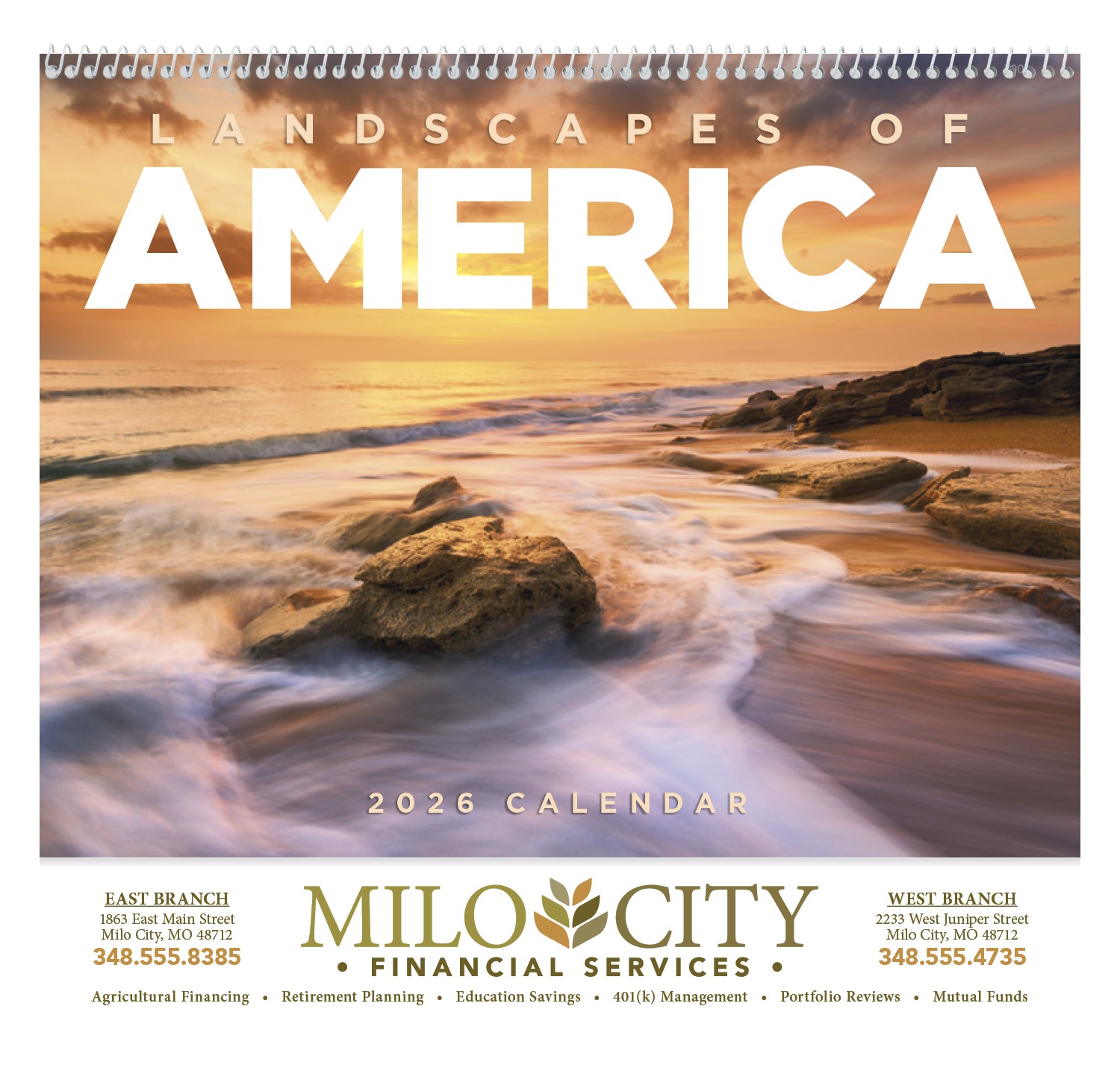 Good Value™ Landscapes of America - Spiral Calendar 2