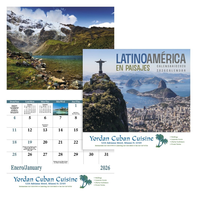 Good Value™ Latinoamerica en Paisajes - Stapled Calendar 2 Good Value™ Latinoamerica en Paisajes - Stapled Calendar 2