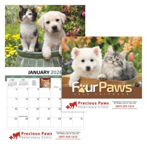 HotLine® Products Four Paws Appointment Calendar - Stapled 2 HotLine® Products Four Paws Appointment Calendar - Stapled 2