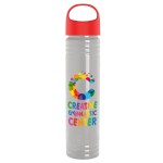 Garyline® Adventure Tritan® Renew Bottle with Oval Crest Lid - 32 oz. - RNX32LN_clear_bottle_red_lid_full.png Garyline® Adventure Tritan® Renew Bottle with Oval Crest Lid - 32 oz. - RNX32LN_clear_bottle_red_lid_full.png