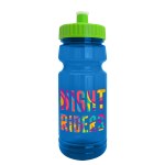 Garyline® Trainer RPET Bottle with Push-Pull Lid - 24 oz. - RP124_translucentblue_bottle_limegreen_lid_full.png Garyline® Trainer RPET Bottle with Push-Pull Lid - 24 oz. - RP124_translucentblue_bottle_limegreen_lid_full.png