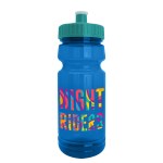 Garyline® Trainer RPET Bottle with Push-Pull Lid - 24 oz. - RP124_translucentblue_bottle_teal_lid_full.png Garyline® Trainer RPET Bottle with Push-Pull Lid - 24 oz. - RP124_translucentblue_bottle_teal_lid_full.png