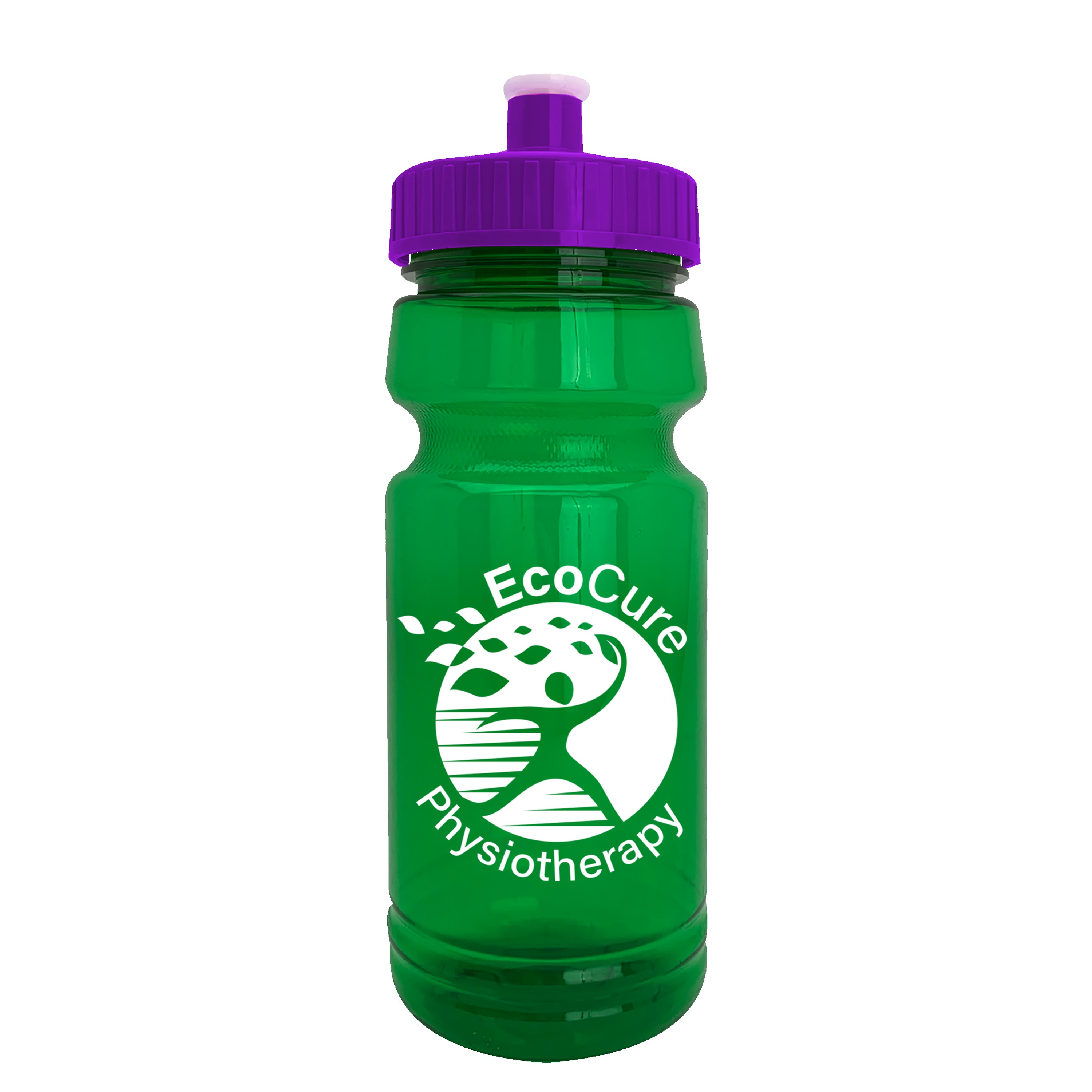 Garyline® Trainer RPET Bottle with Push-Pull Lid - 24 oz. 2