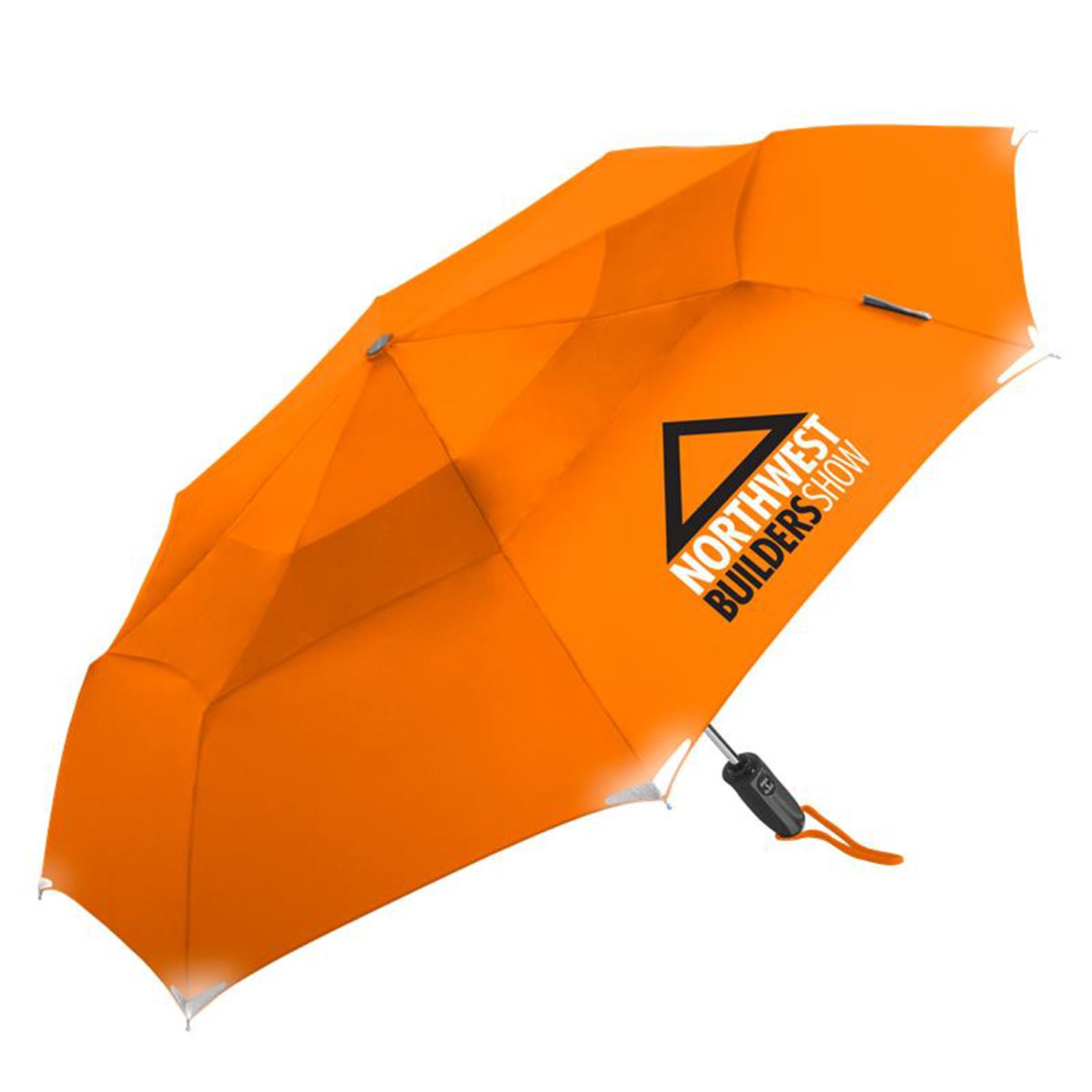 Shed Rain™ Walksafe® 42" Vented Auto-Open/Close Compact Umbrella 2