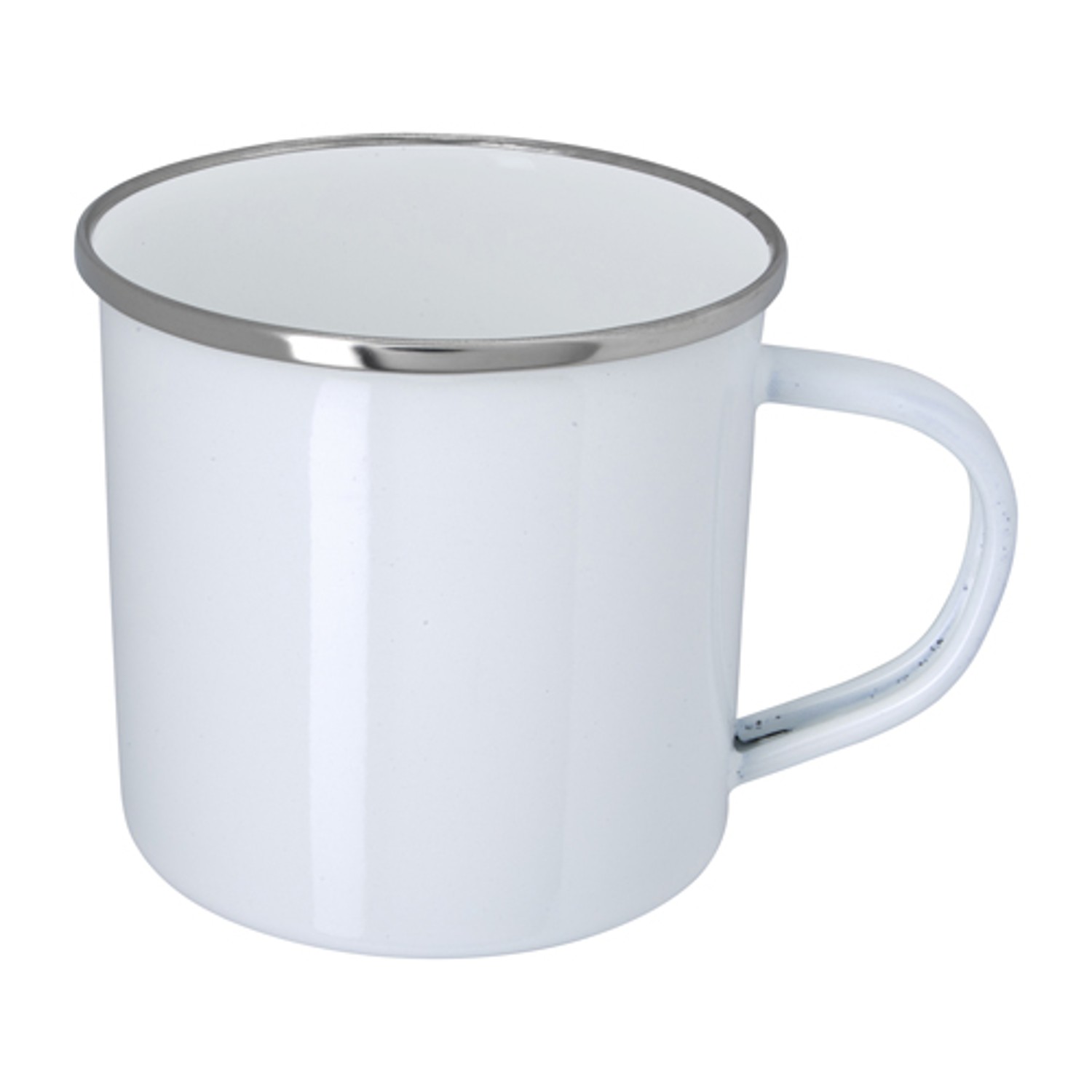 11.8 oz. Enamel Mug with Stainless Steel Rim with Steel Coating 2