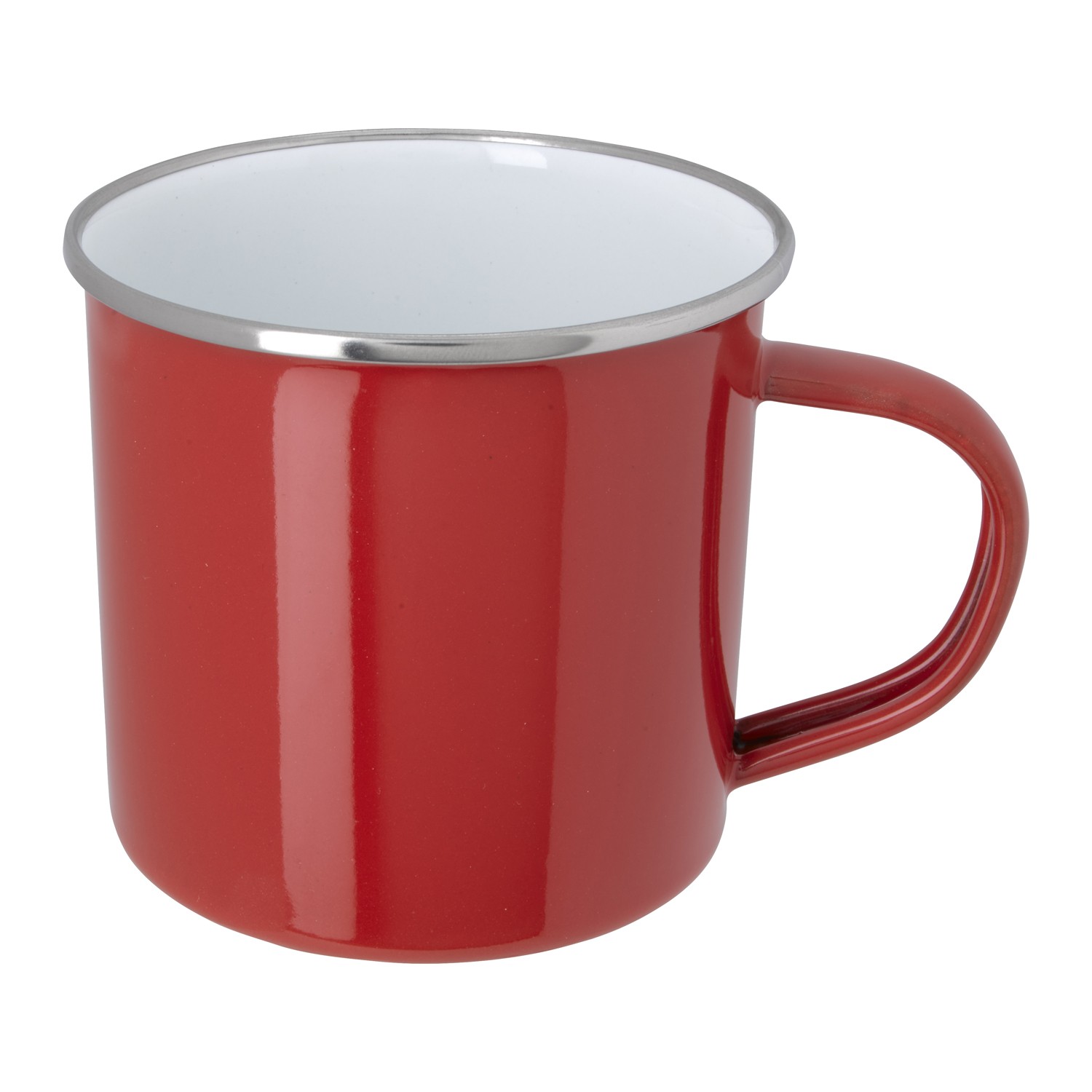 11.8 oz. Enamel Mug with Stainless Steel Rim with Steel Coating 2