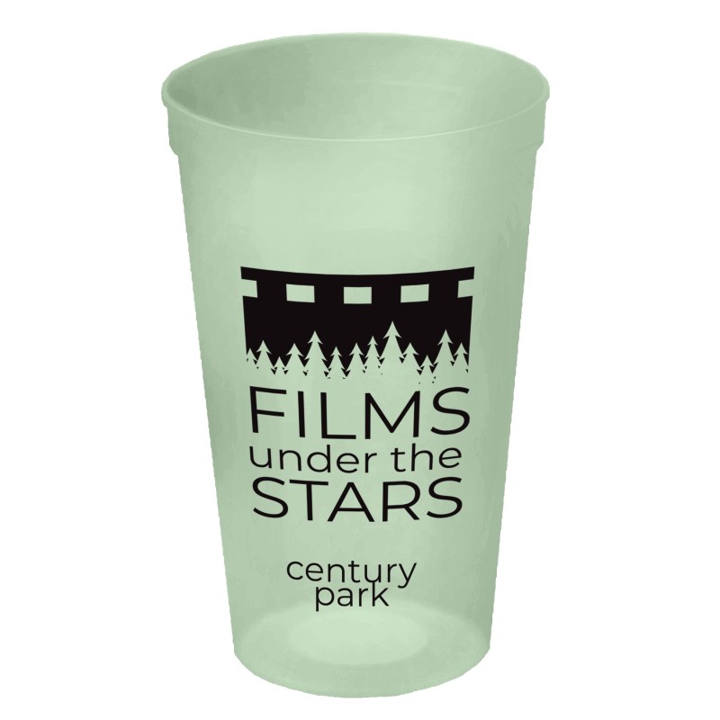 Garyline® Cups-on-the-Go Glow-in-the-Dark Stadium Cup - 22 oz. 2 Garyline® Cups-on-the-Go Glow-in-the-Dark Stadium Cup - 22 oz. 2