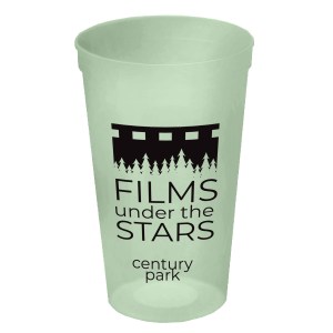 Garyline® Cups-on-the-Go Glow-in-the-Dark Stadium Cup - 22 oz. 2 Garyline® Cups-on-the-Go Glow-in-the-Dark Stadium Cup - 22 oz. 2