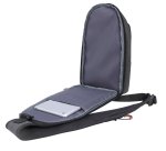 SCX Innovative Design™ Sling Pack with USB Port - 16259 charcoal back open image SCX Innovative Design™ Sling Pack with USB Port - 16259 charcoal back open image