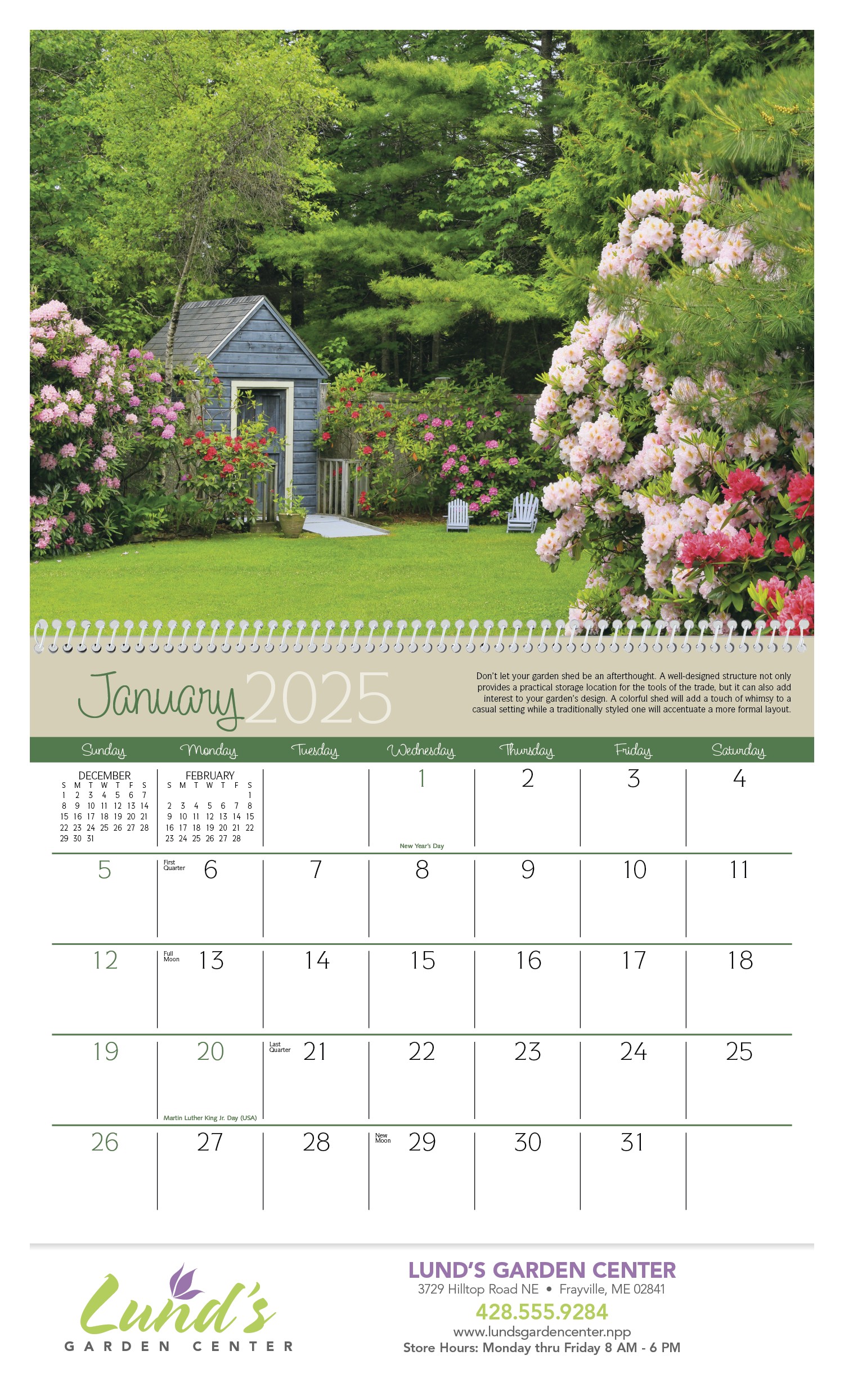 Triumph® Calendars Gardens Calendar 2