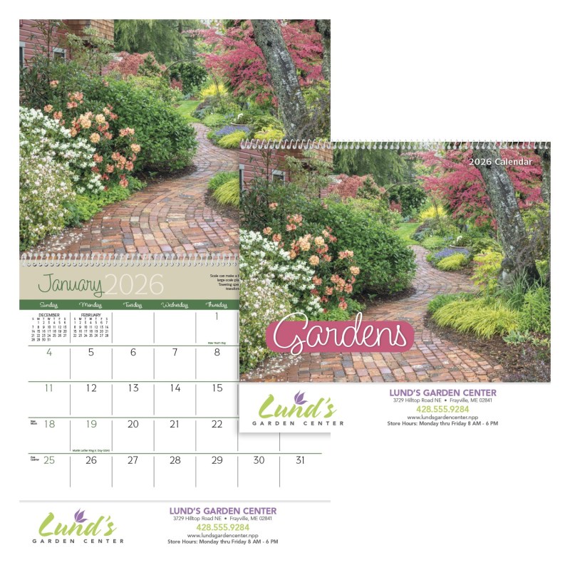 Triumph® Calendars Gardens Calendar 2 Triumph® Calendars Gardens Calendar 2