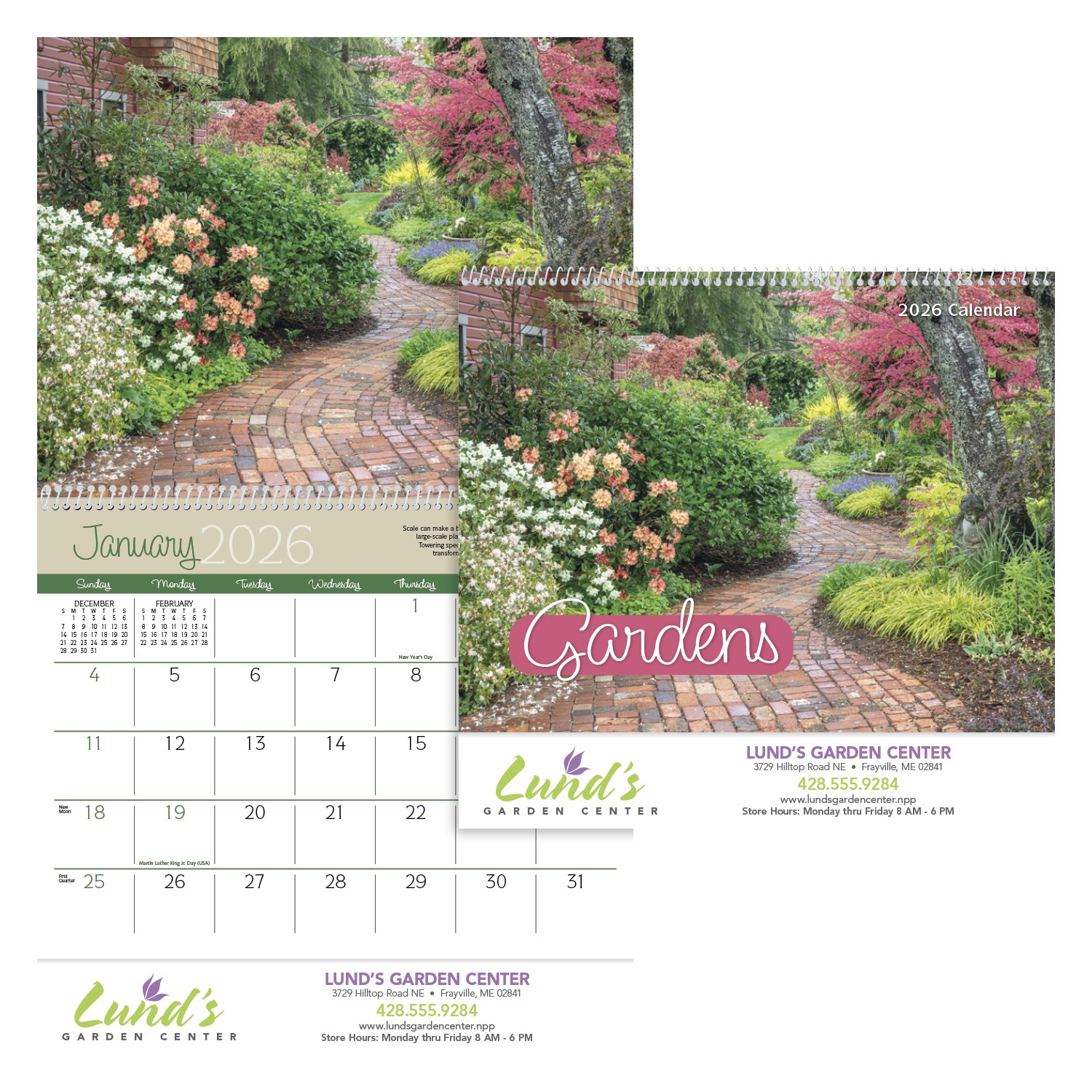 Triumph® Calendars Gardens Calendar 2 Triumph® Calendars Gardens Calendar 2