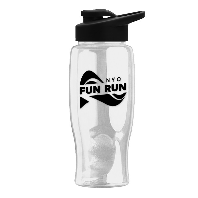 Garyline® Poly+ Bottle with Drink-Thru Lid - 27 oz. 2 Garyline® Poly+ Bottle with Drink-Thru Lid - 27 oz. 2