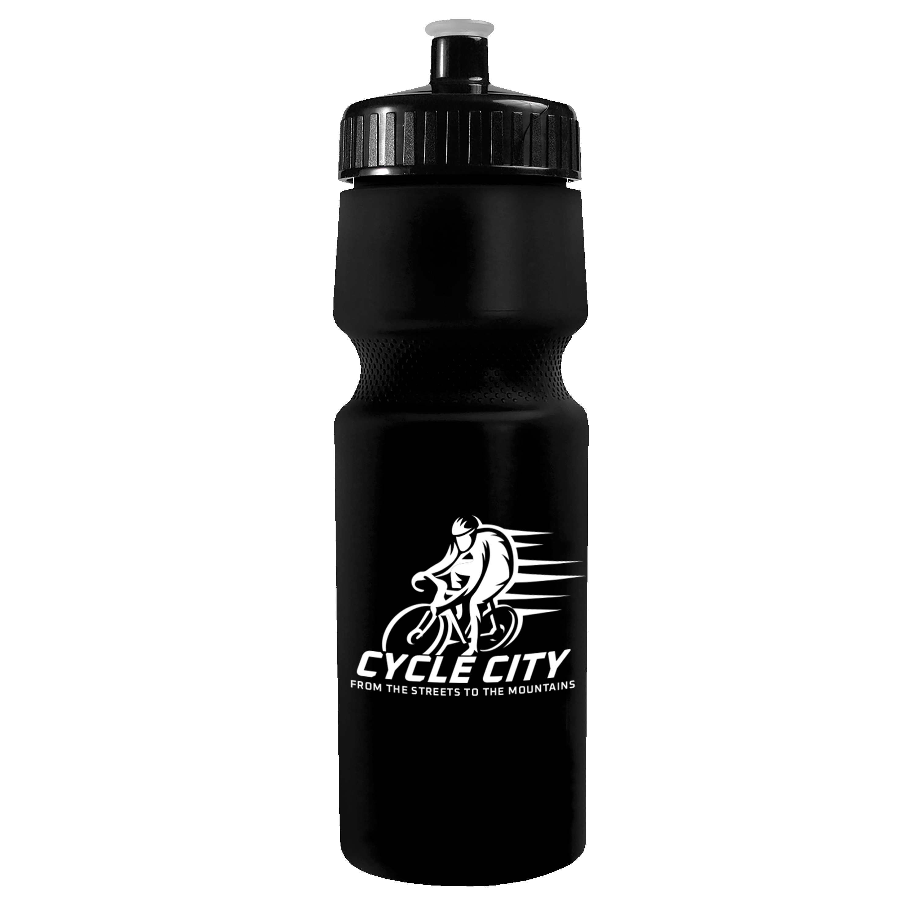 Garyline® Tour Recycled Bike Bottle with Push-Pull Lid - 24 oz 2