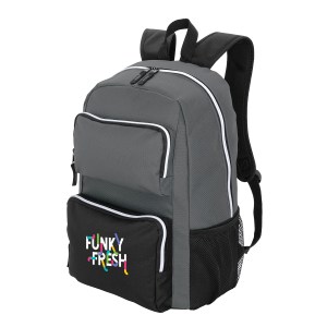 RPET Double-Pocket Computer Backpack 2 RPET Double-Pocket Computer Backpack 2