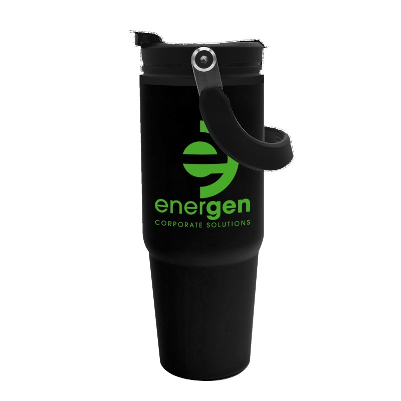 Garyline® Odyssey Stainless Steel Bottle with 2-in-1 Flip-Straw Lid - 30 oz. 2 Garyline® Odyssey Stainless Steel Bottle with 2-in-1 Flip-Straw Lid - 30 oz. 2