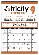 Skinner & Kennedy™ Commercial 12-Sheet Calendar 2 Skinner & Kennedy™ Commercial 12-Sheet Calendar 2