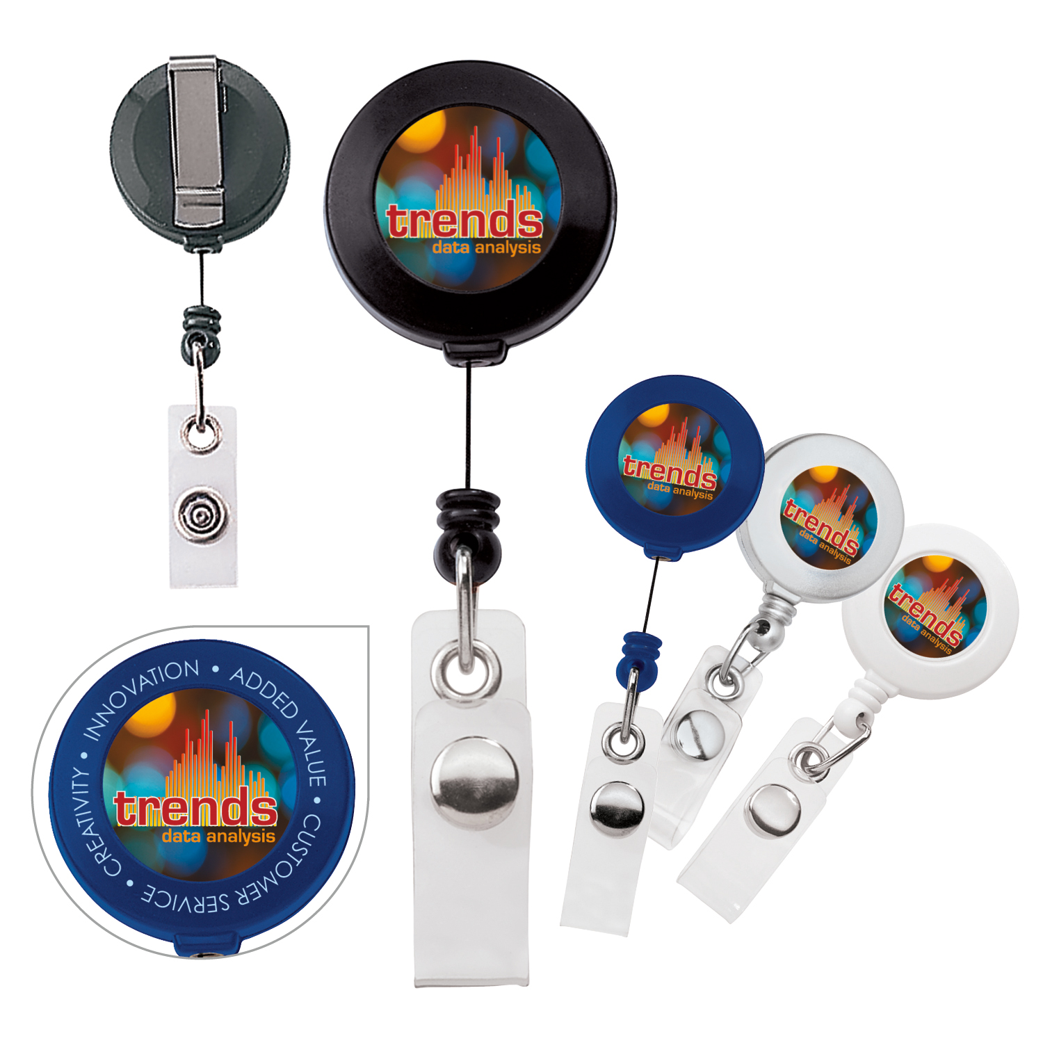 Good Value™ Retractable Badge Holder 2
