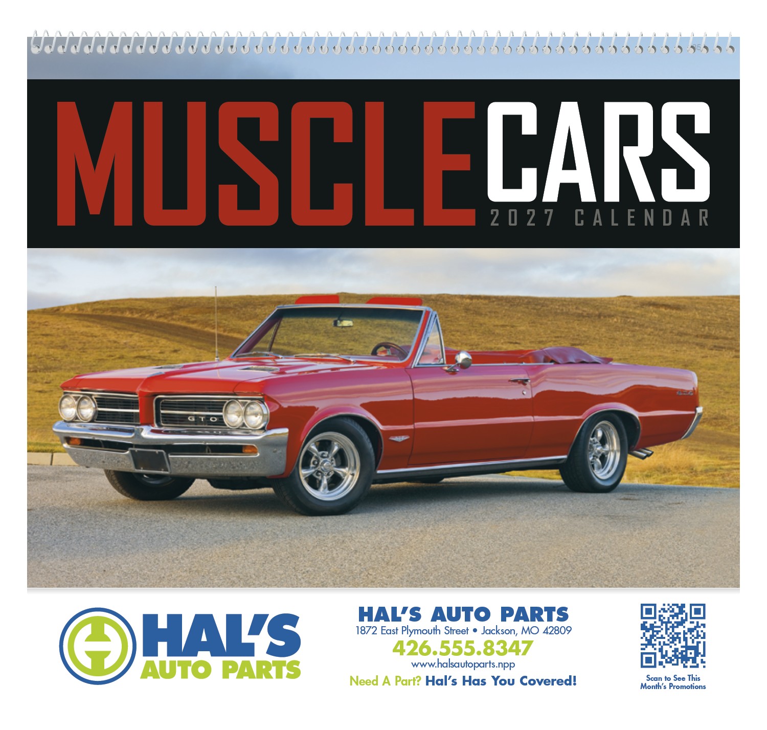 Triumph® Calendars Muscle Cars Calendar 2