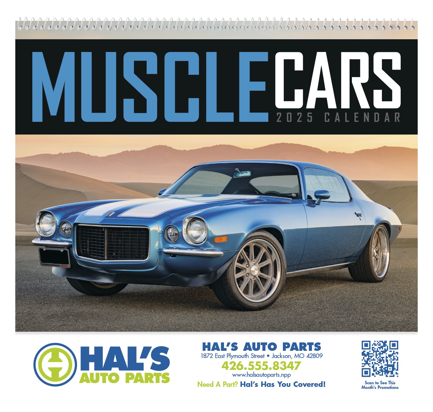 Triumph® Calendars Muscle Cars Calendar 2
