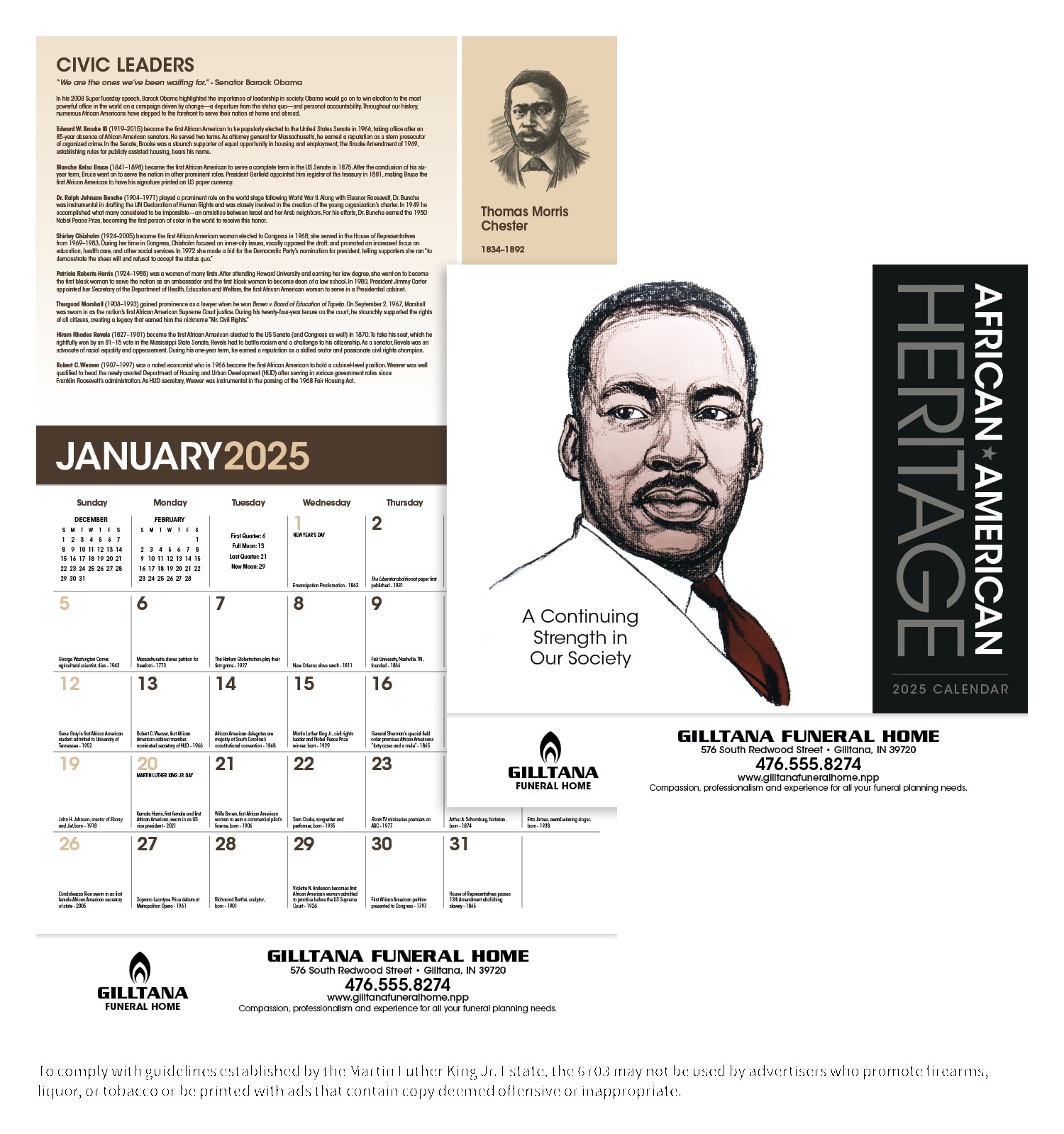 Triumph® Calendars African-American Heritage: Dr. Martin Luther King, Jr. Calendar 2