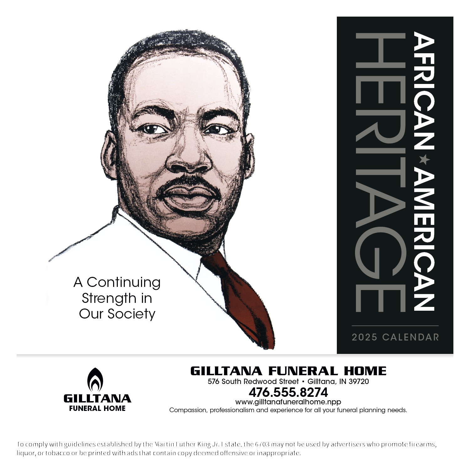 Triumph® Calendars African-American Heritage: Dr. Martin Luther King, Jr. Calendar 2