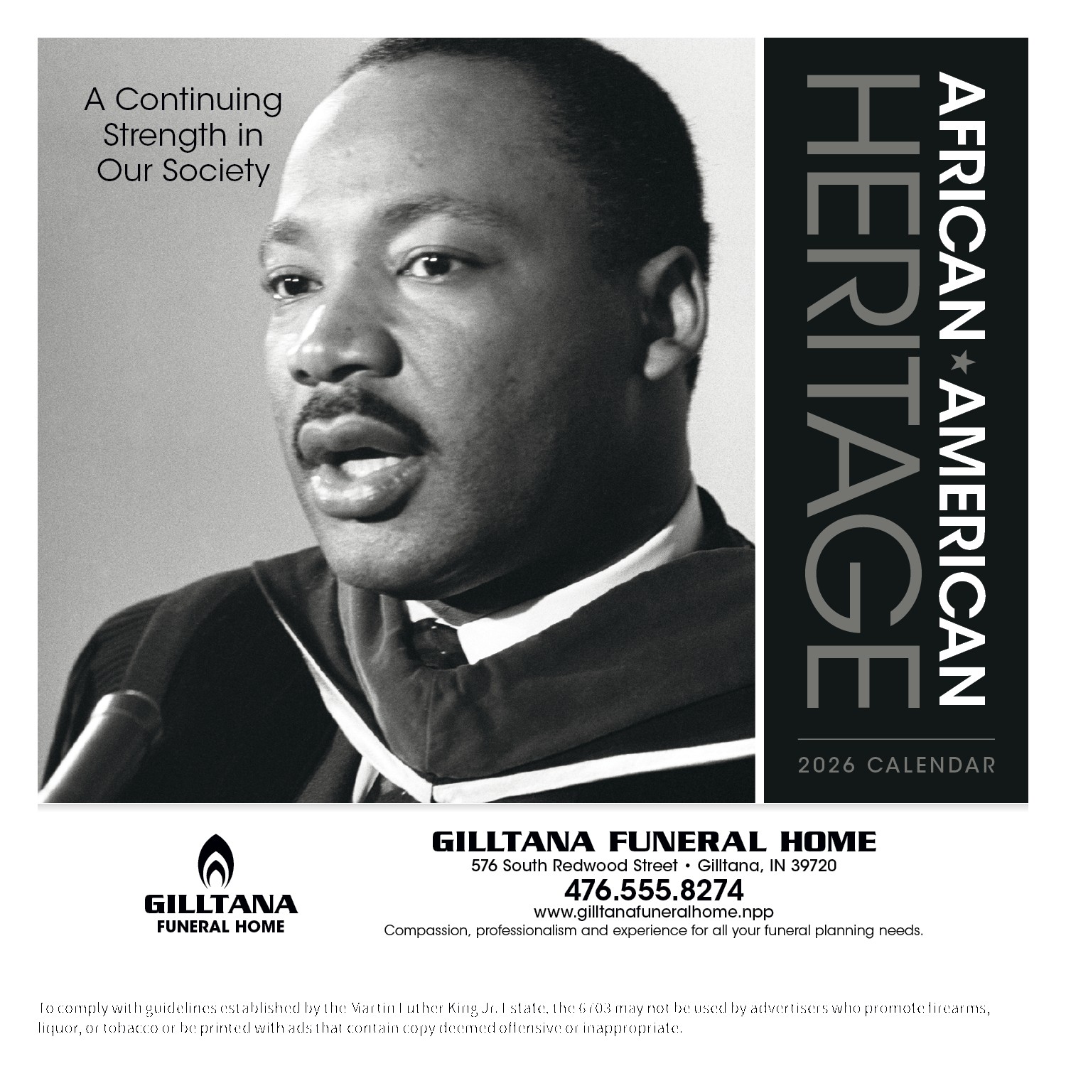 Triumph® Calendars African-American Heritage: Dr. Martin Luther King, Jr. Calendar 2