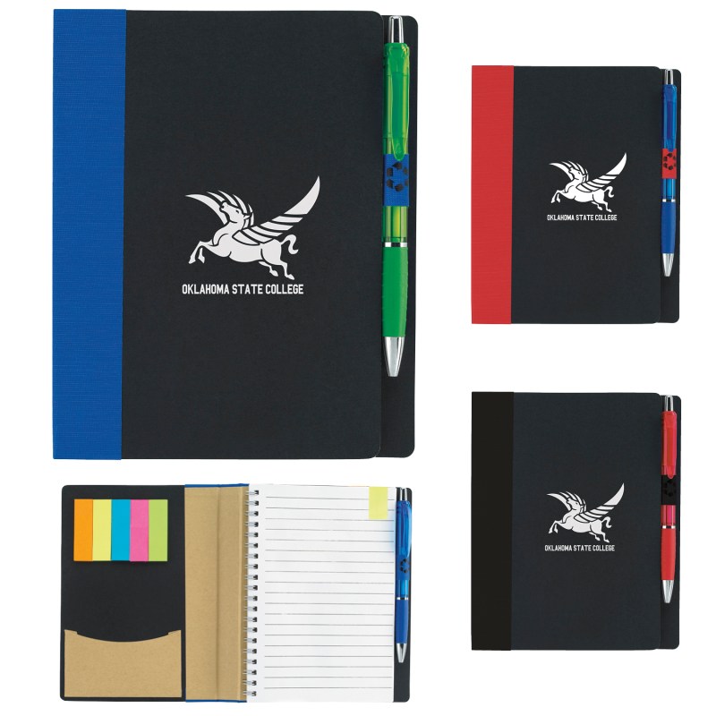 Good Value™ 5" x 7" Recycled Paper Notebook with Flags 2 Good Value™ 5" x 7" Recycled Paper Notebook with Flags 2