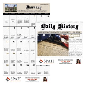 Good Value™ Daily History Spiral Calendar 2 Good Value™ Daily History Spiral Calendar 2