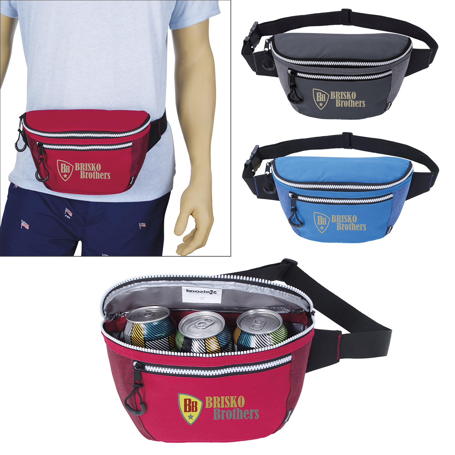 Koozie® Rowdy Fanny Pack Cooler 2