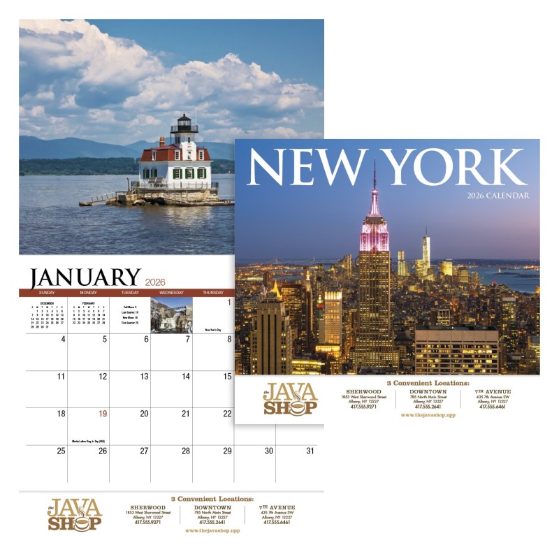 HotLine® Products New York Appointment Calendar - Stapled 2 HotLine® Products New York Appointment Calendar - Stapled 2