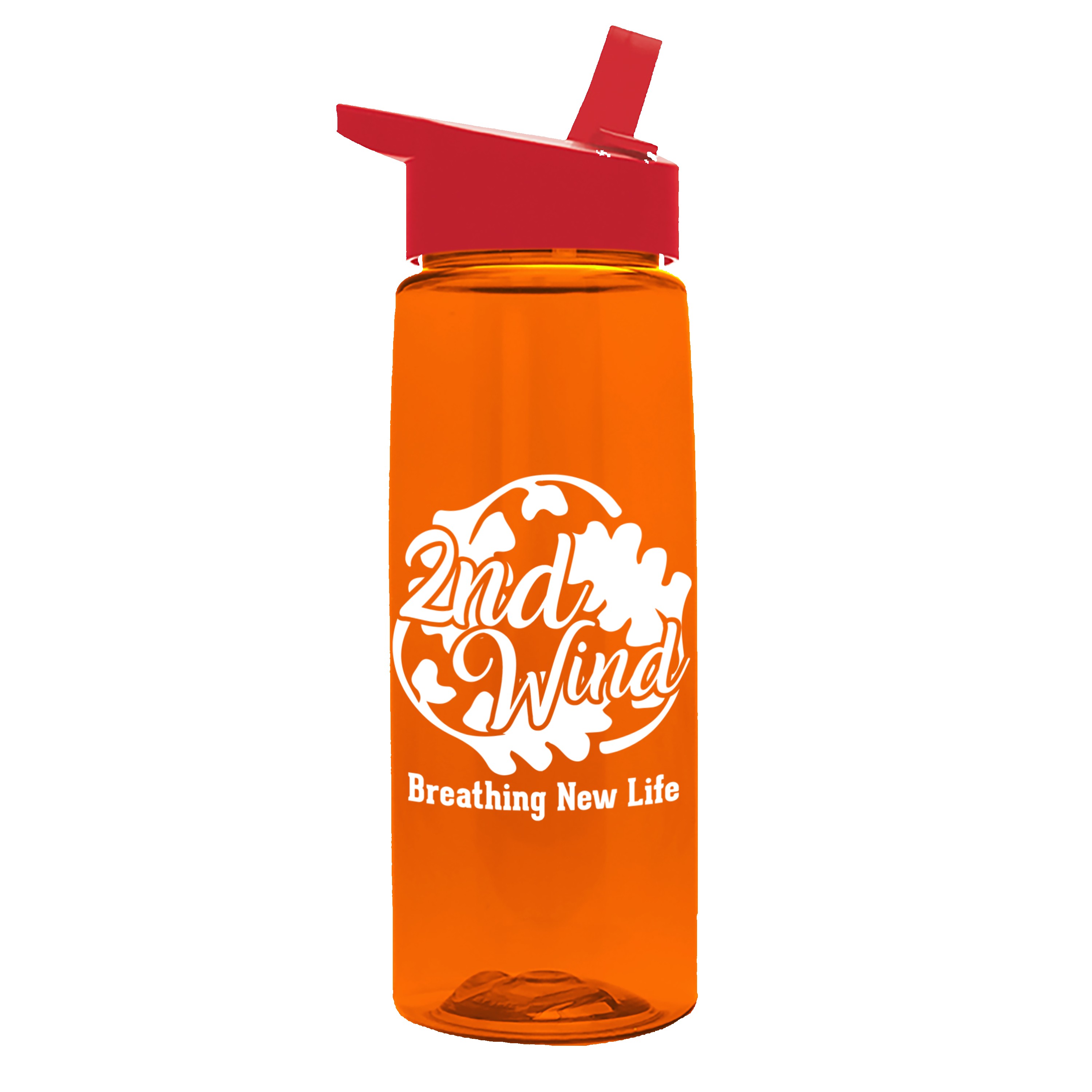 Garyline® Flair Tritan® Renew Bottle with Flip-Straw Lid - 26 oz. 2