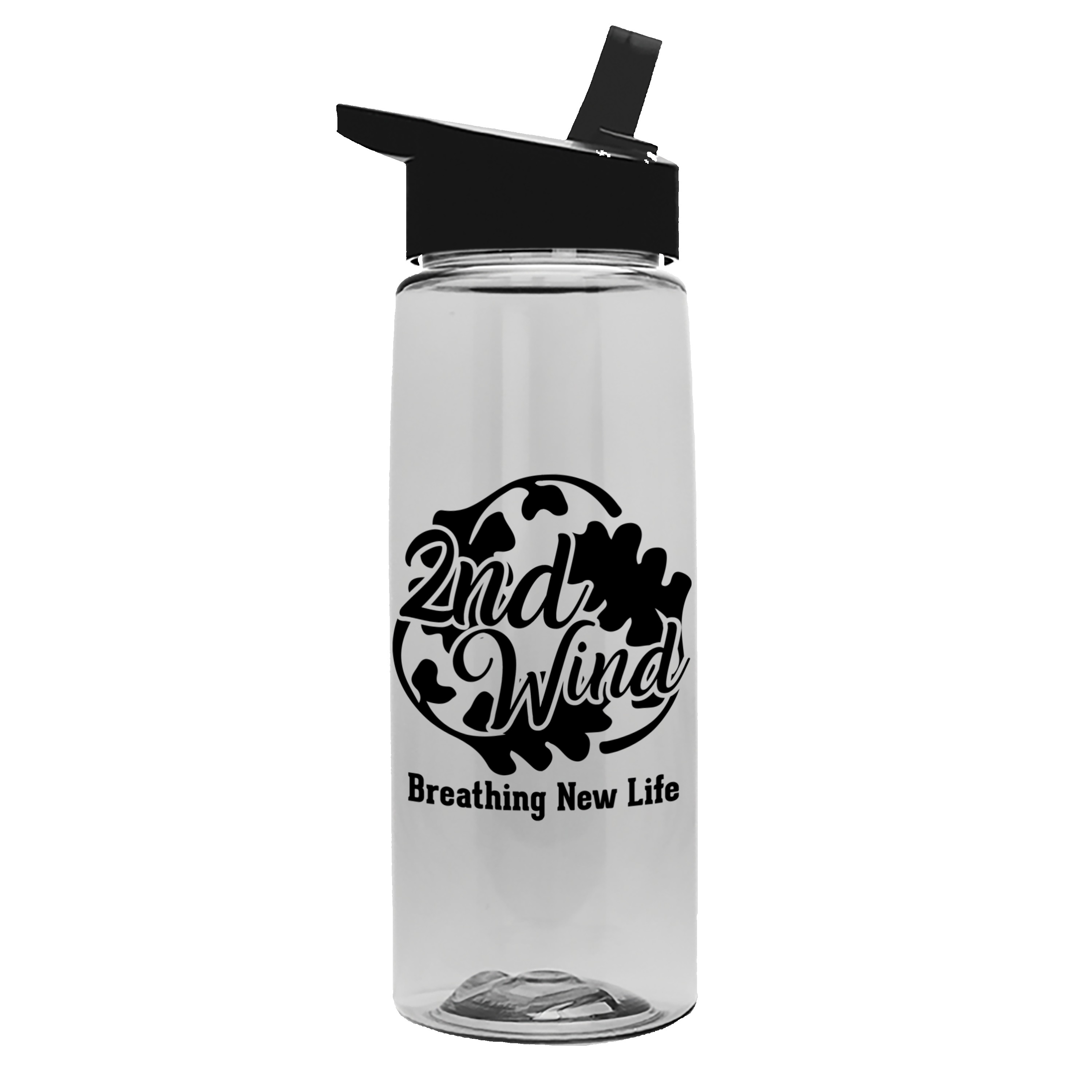 Garyline® Flair Tritan® Renew Bottle with Flip-Straw Lid - 26 oz. 2