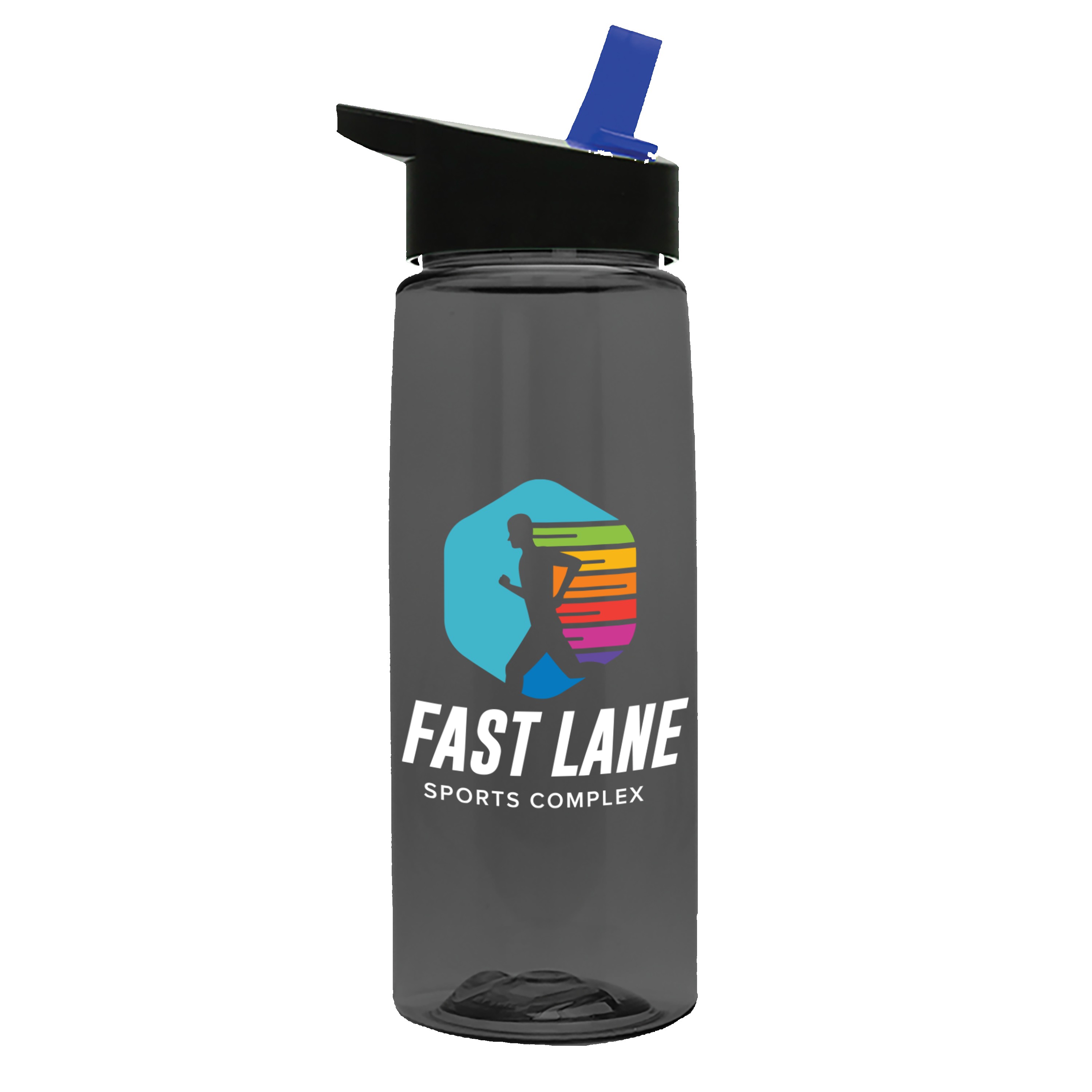 Garyline® Flair Tritan® Renew Bottle with Flip-Straw Lid - 26 oz. 2