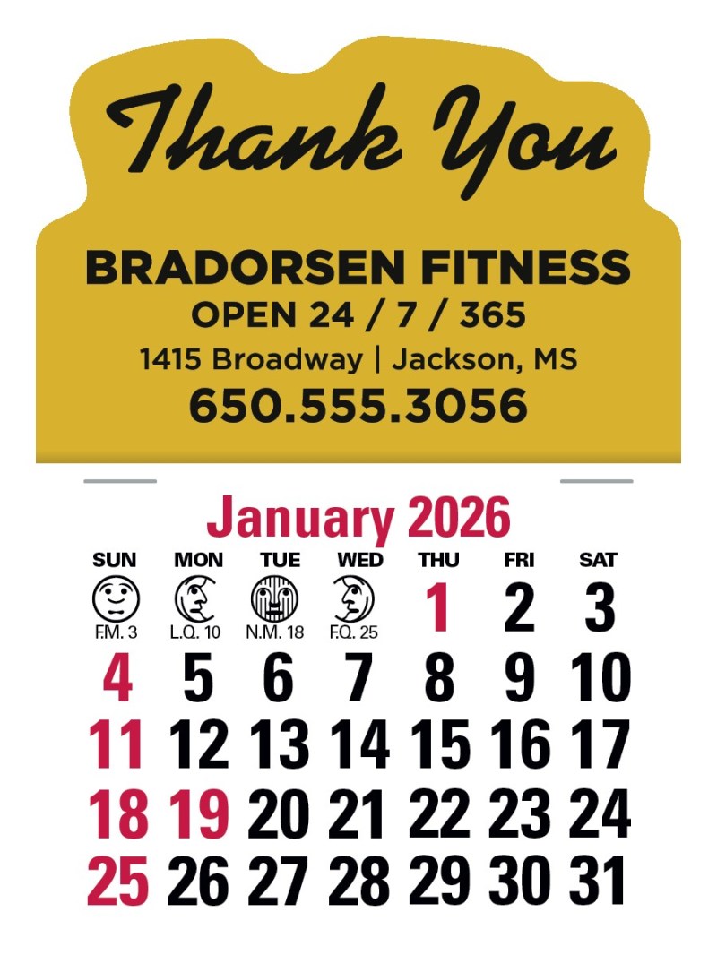 Press-N-Stick Standard Calendar 2 Press-N-Stick Standard Calendar 2