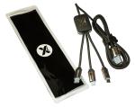 SCX Innovative Design™ Custom Eco Easy-to-Use Cable - 32463F Standard Black/Silver Case with White light and Standard black insert card SCX Innovative Design™ Custom Eco Easy-to-Use Cable - 32463F Standard Black/Silver Case with White light and Standard black insert card