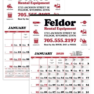 Skinner & Kennedy® Contractor's Apron Calendar 2 Skinner & Kennedy® Contractor's Apron Calendar 2