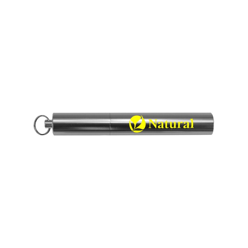 Telescopic Straw Stainless Steel In Aluminum Case 2 Telescopic Straw Stainless Steel In Aluminum Case 2
