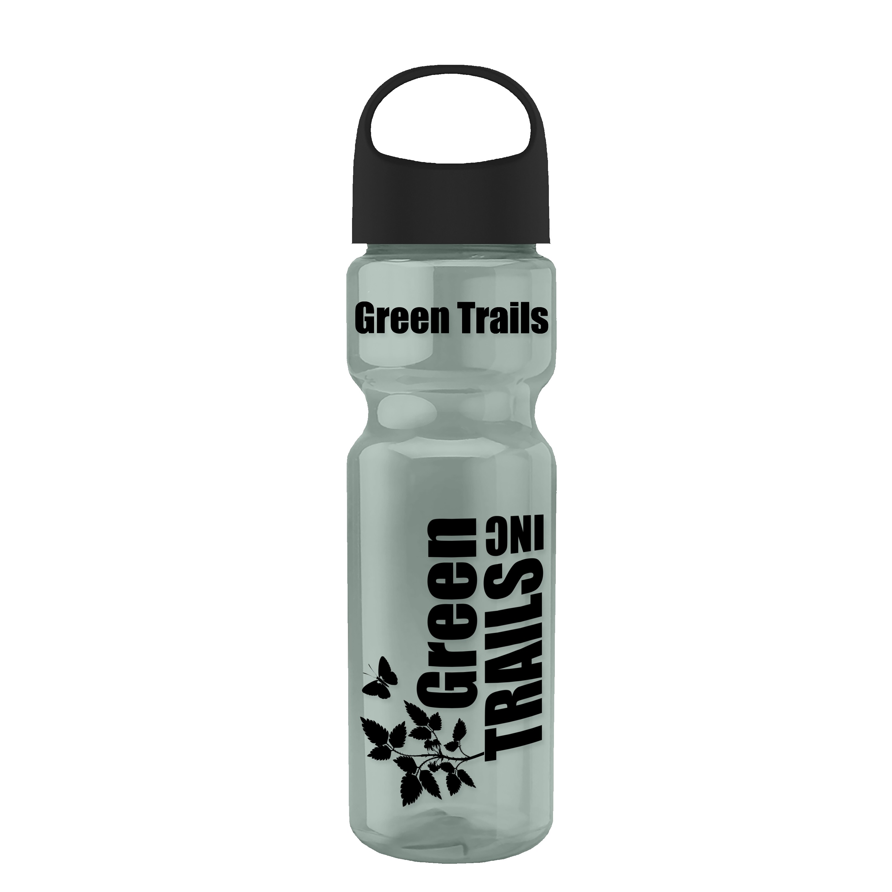 Garyline® Champ Recycled Bottle with Oval Crest Lid - 28 oz. 2