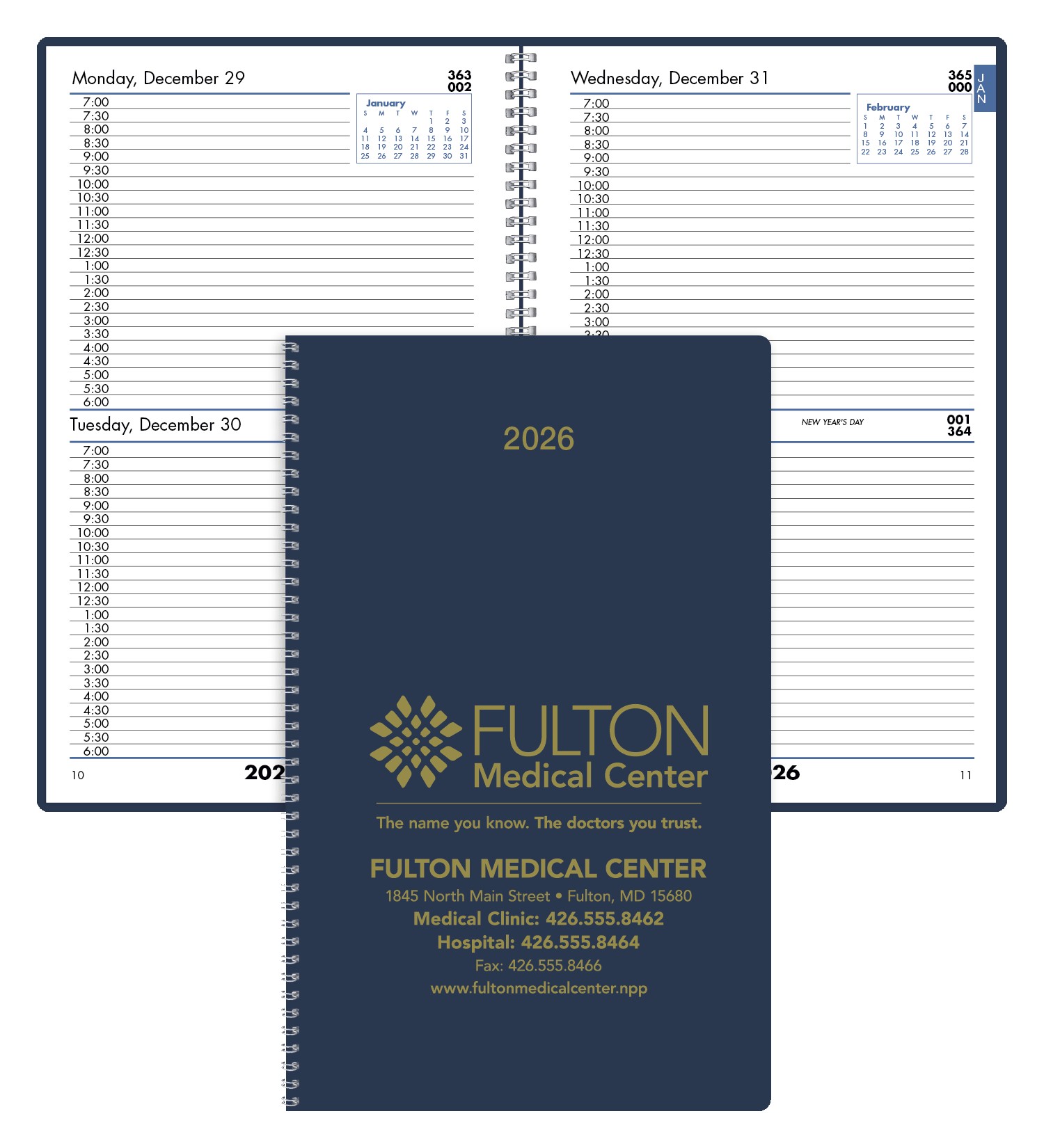 Triumph® Calendars Classic Time Manager 2